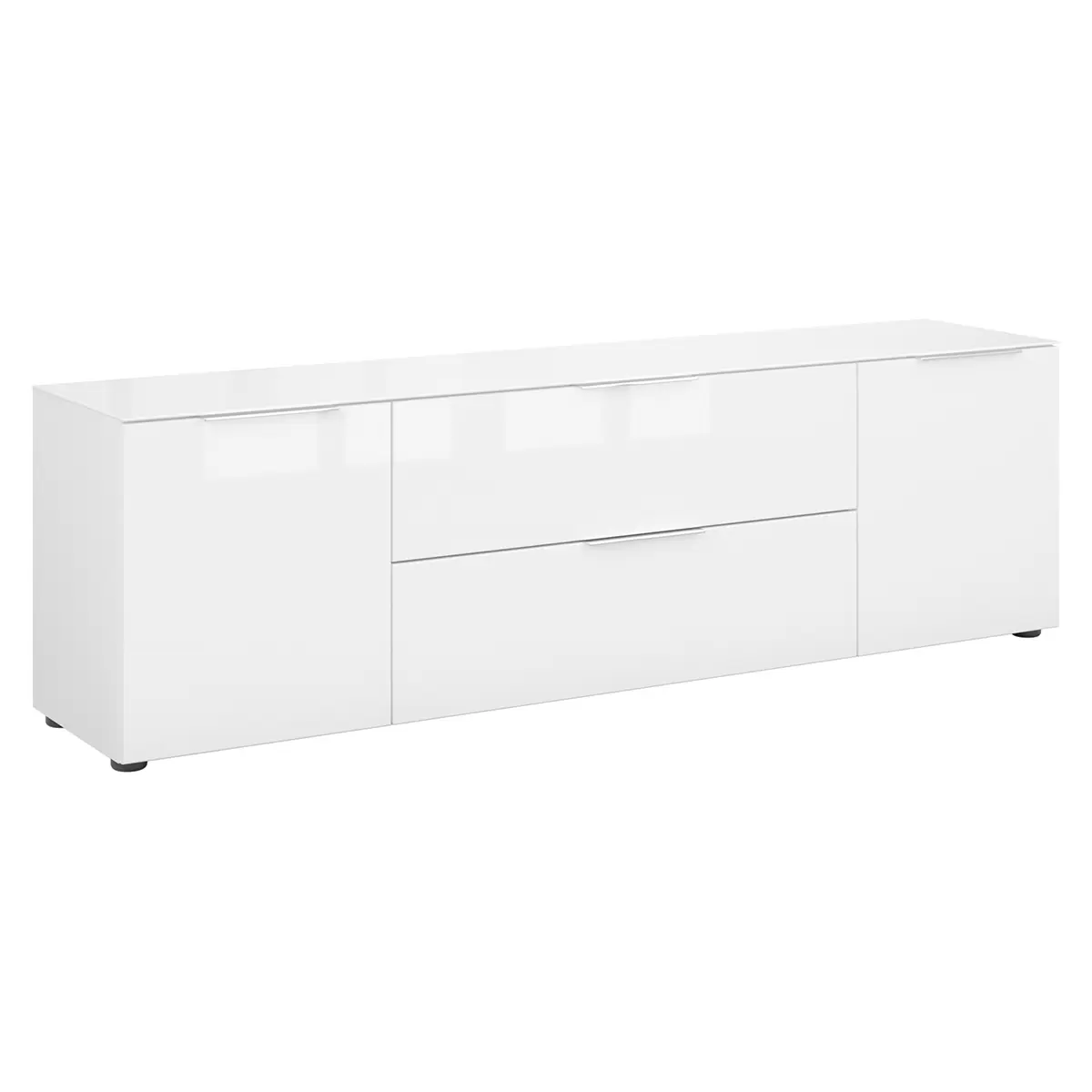 Lowboard 2T1K1S Style weiss