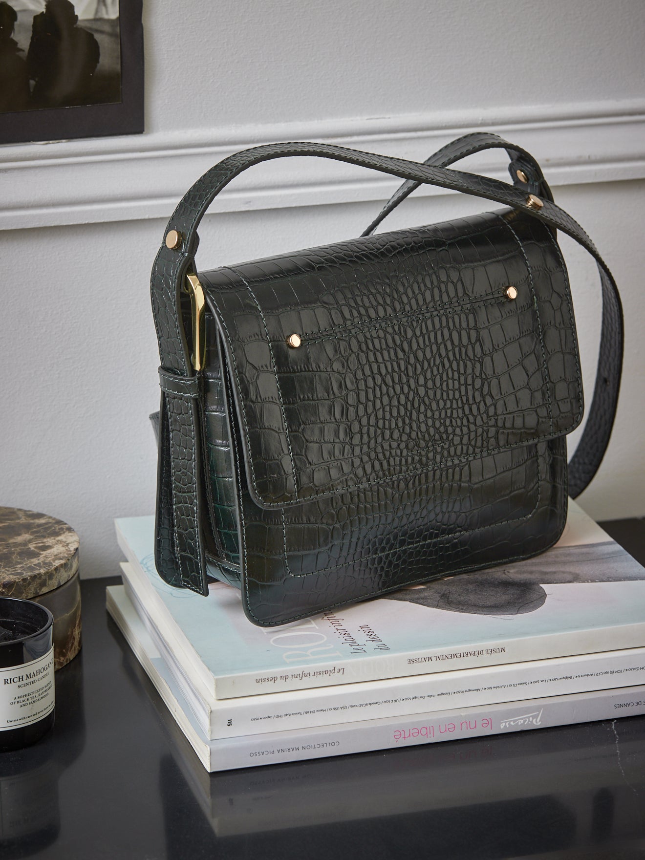 Sac besace George - Collection Maroquinerie Cyrillus
