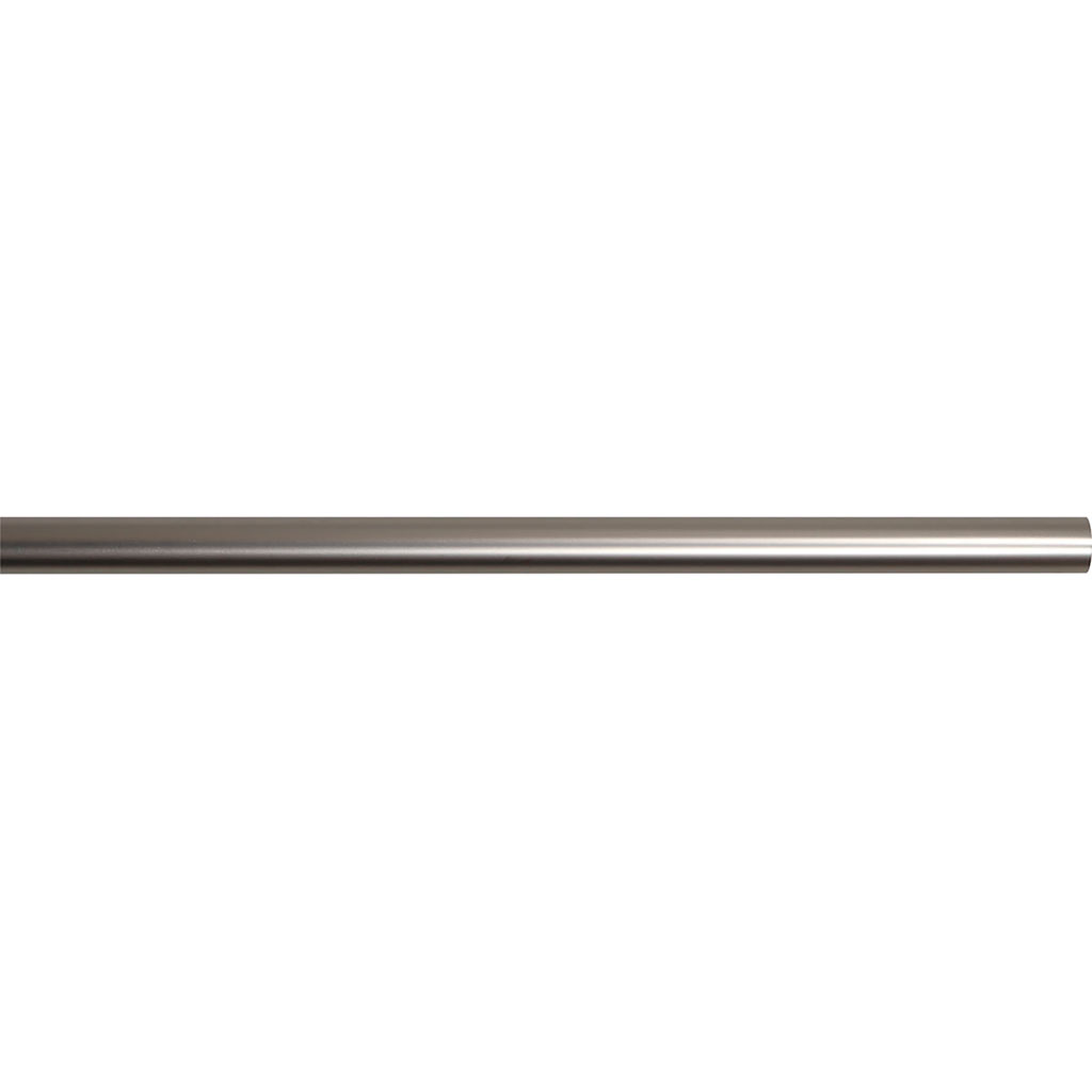 Tringle à rideau fer forgé argent mat D 28mm 250cm