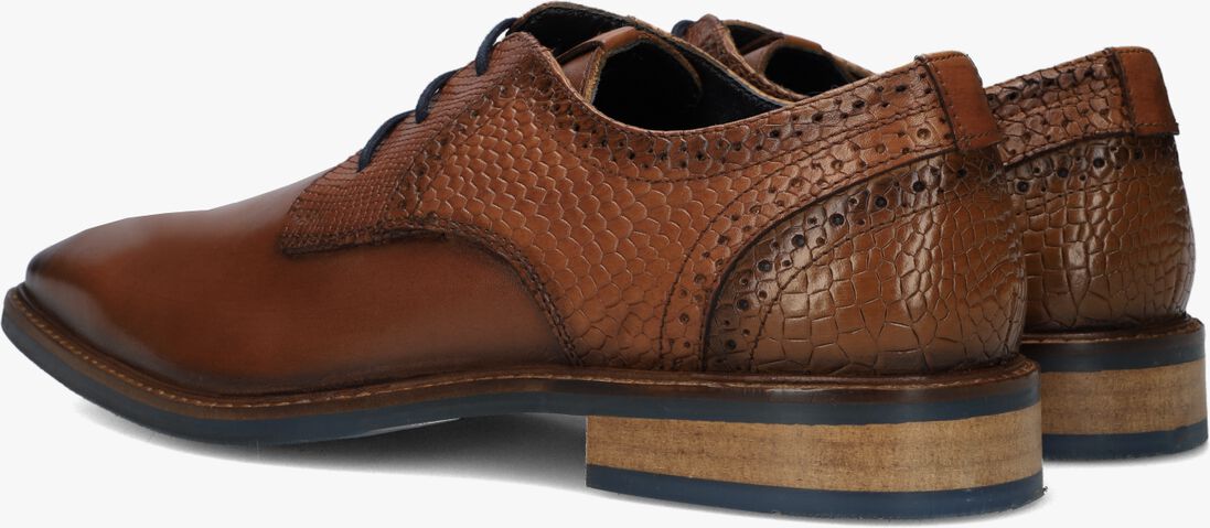 MAZZELTOV cognac mazzeltov nette schoenen enzo