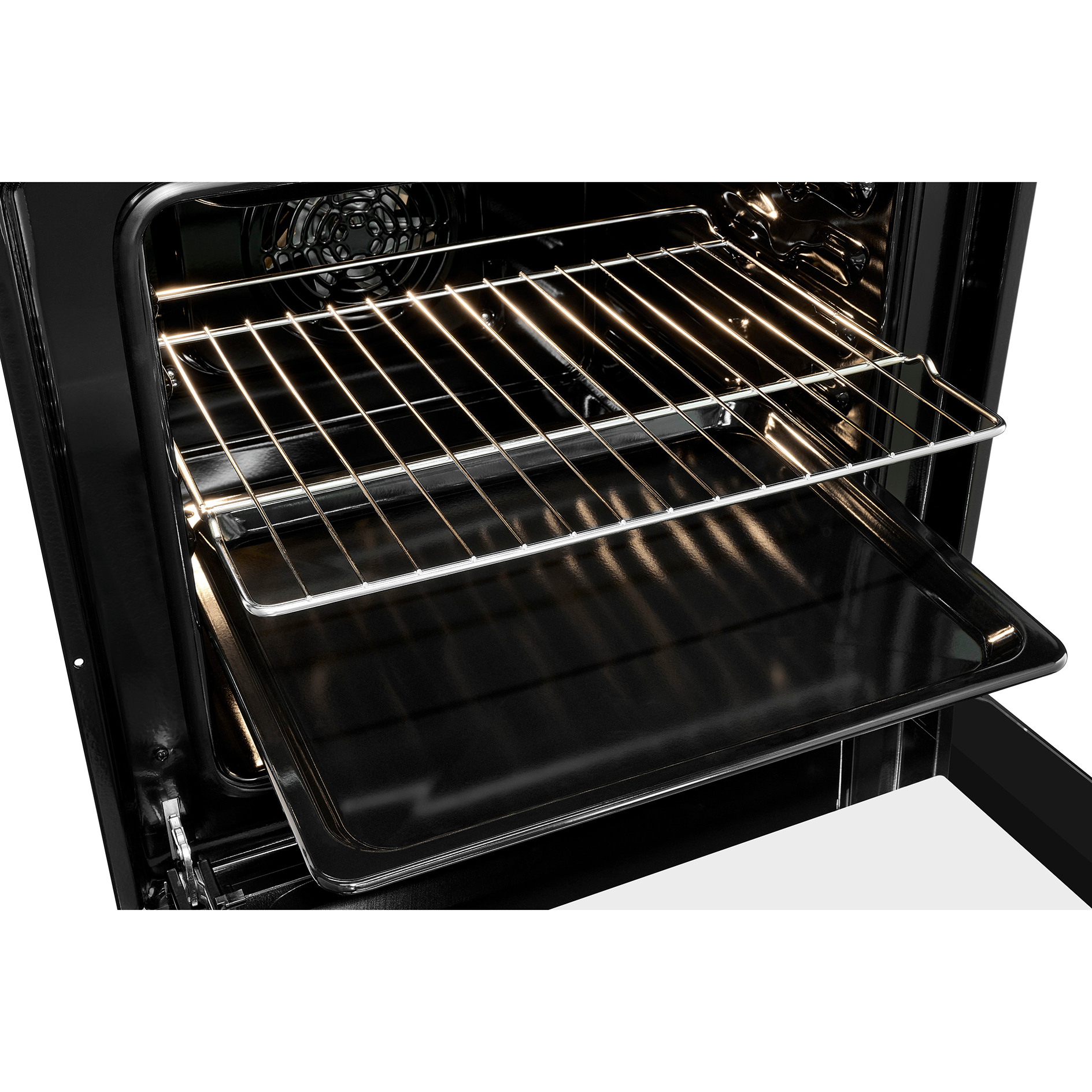 EXQUISIT Einbau-Backofen EBE 255-020 U - schwarz - A
