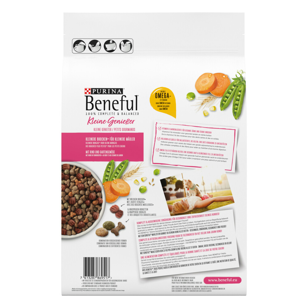 Beneful Kleine Genieter Rund - Groenten2,8 kg