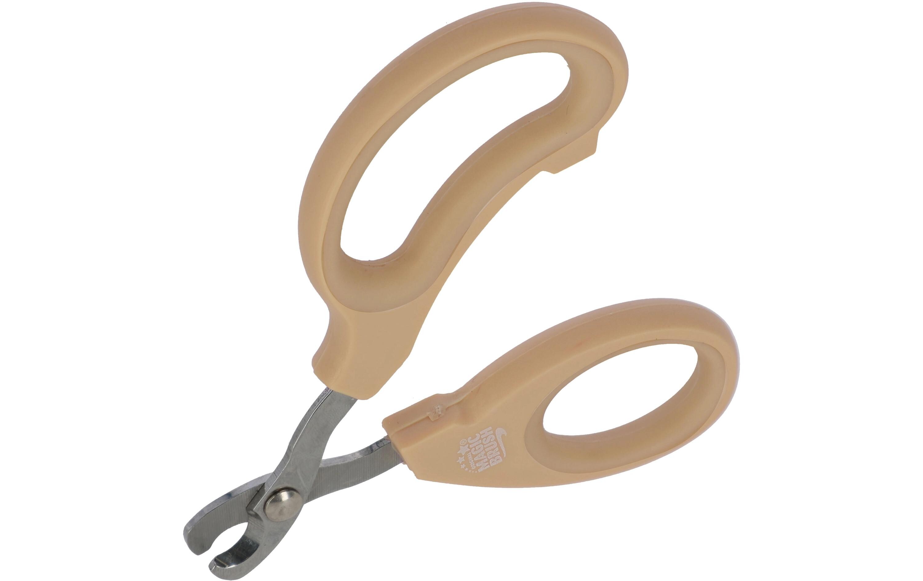 Krallenschere MagicBrushSchere zur Krallenpflege bei Hunden, Katzen und Nagetieren