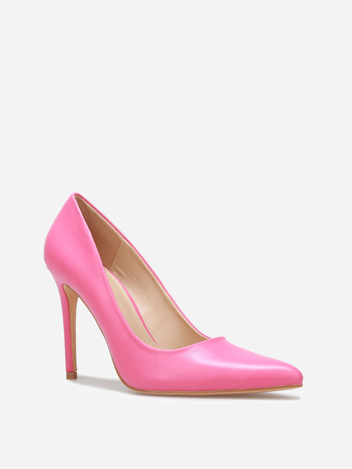 Stilettos pointus à talon aiguille- Fuchsia
