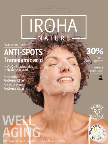 Iroha Masque Visage Anti-Taches 1 Pièce