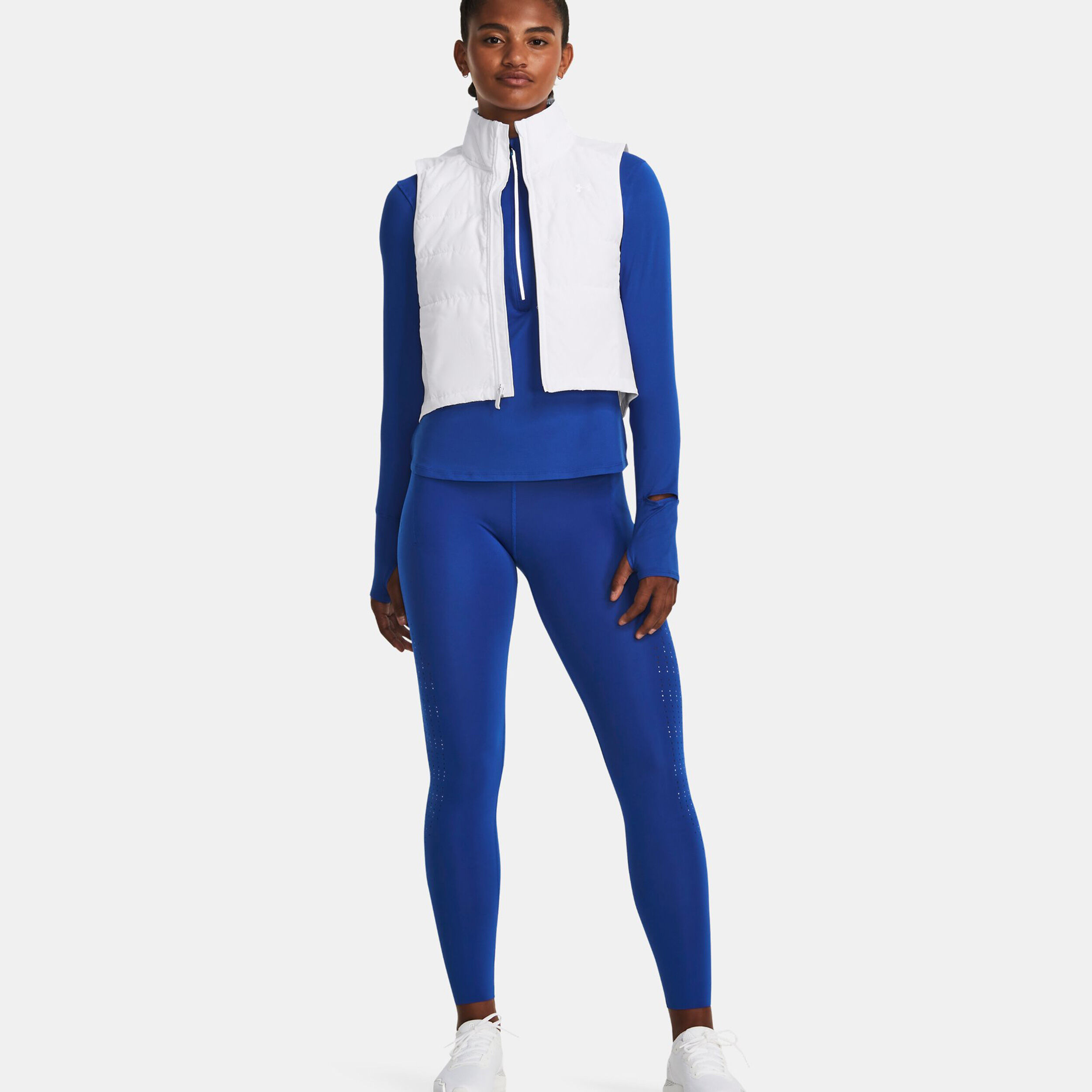 Under Armour Storm Session Run Gilets De Course Femmes - Blanc