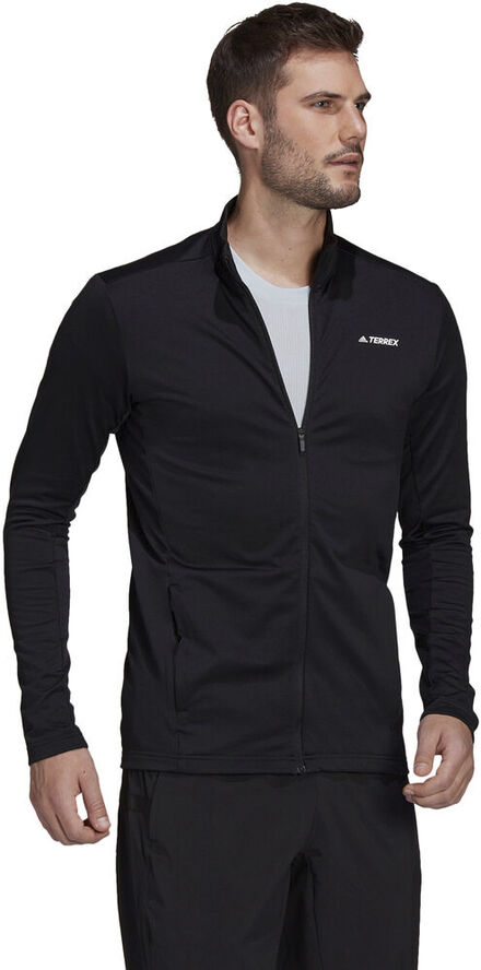 adidas Terrex Multi Primegreen Full-Zip fleecetrøje Sort