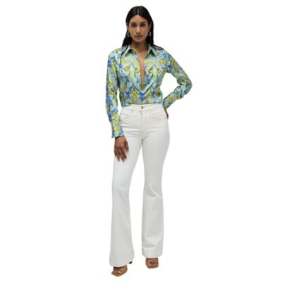 Chemise à manches longues femme Satin Basic With Placket Deta SALSA
