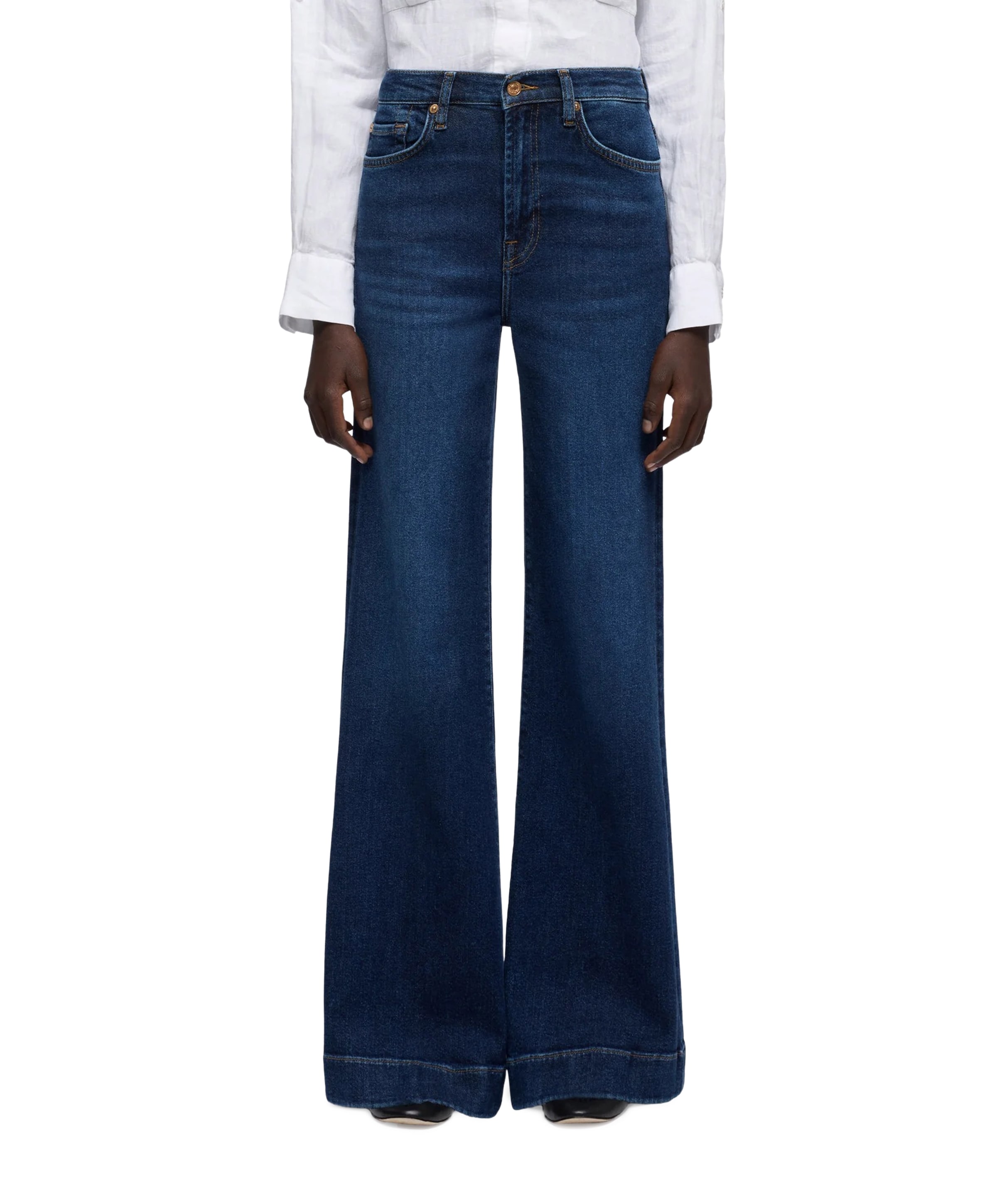 7 For All Mankind Modern Dojo dames jeans blauw