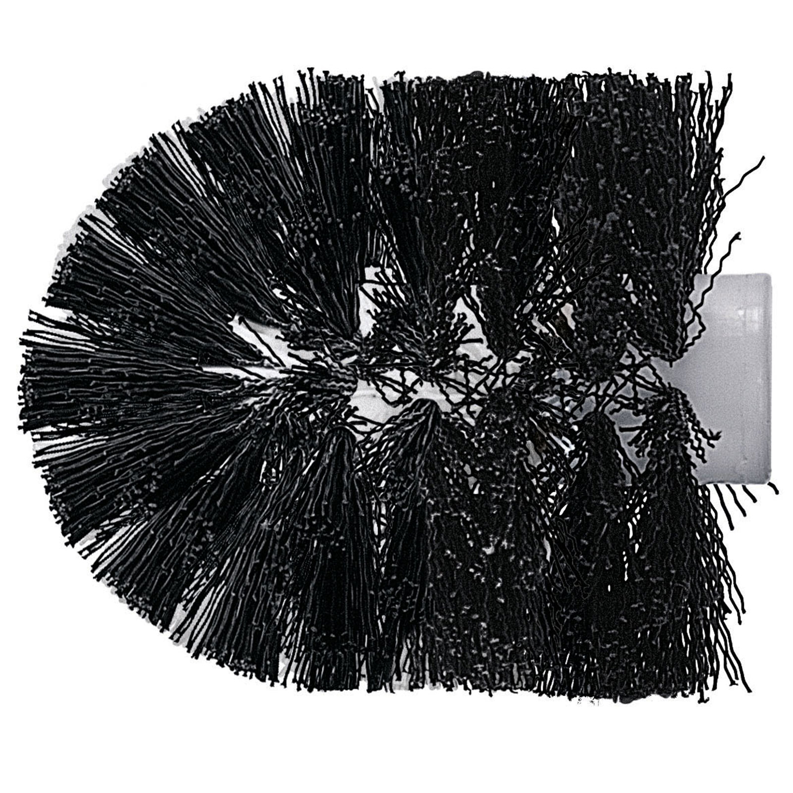Bürstenkopf - schwarz - Ø 8,2 cm