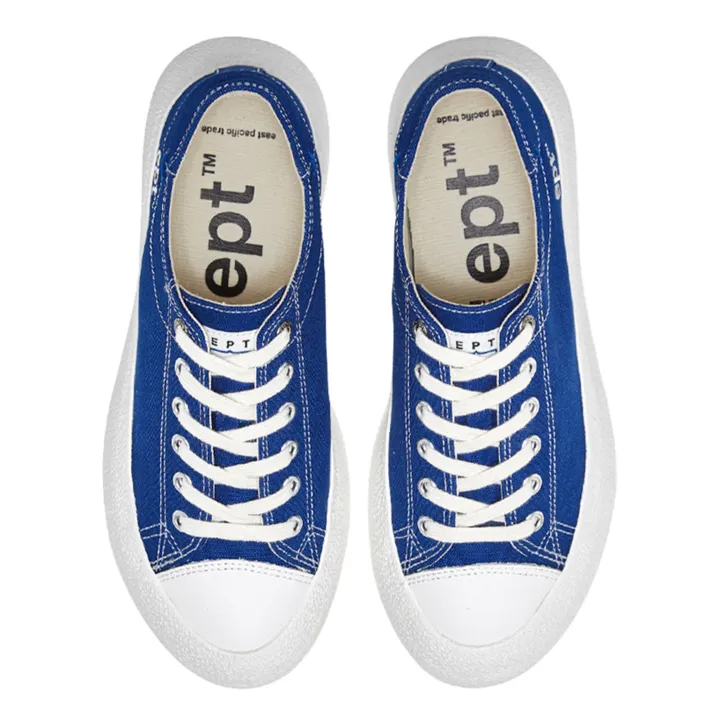 East Pacific Trade Baskets Dive Canvas  | Bleu