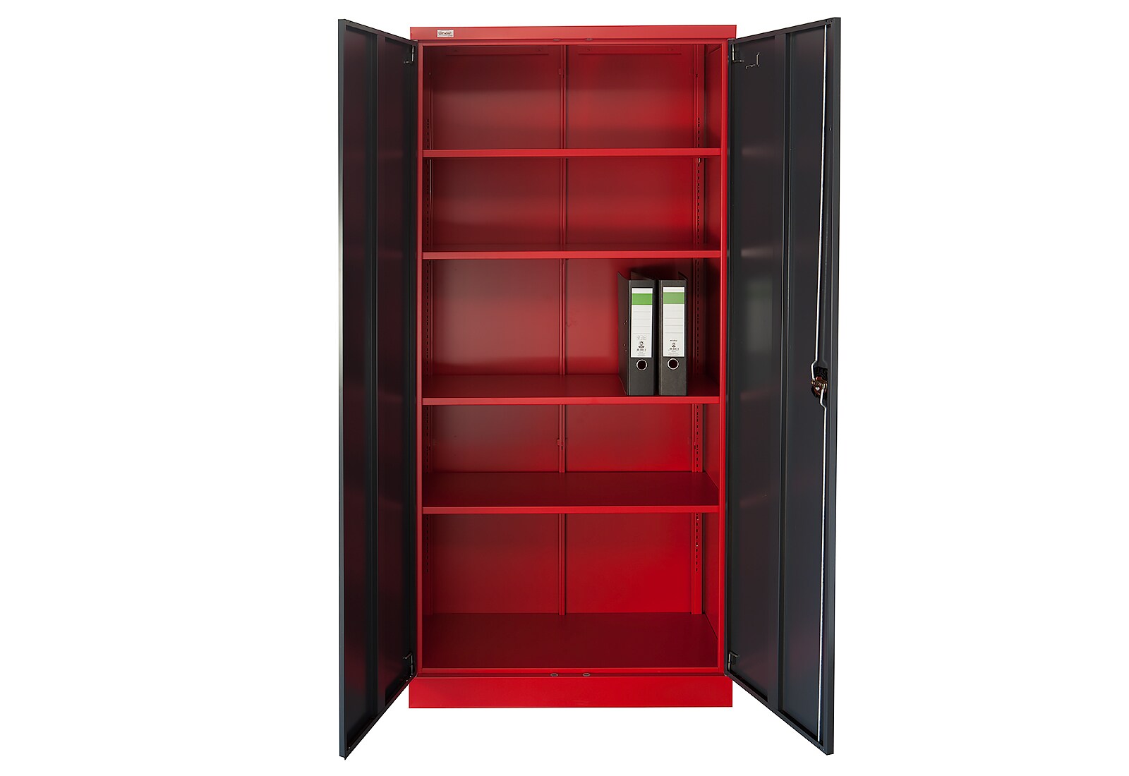 Jet-Line Stahlschrank Moskau anthrazit rot