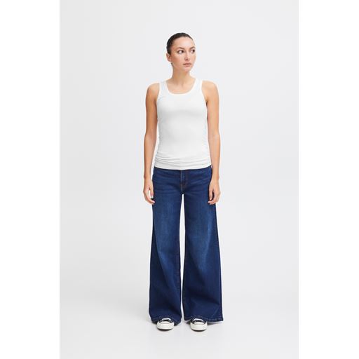 Ichi Jersey Top, White, S