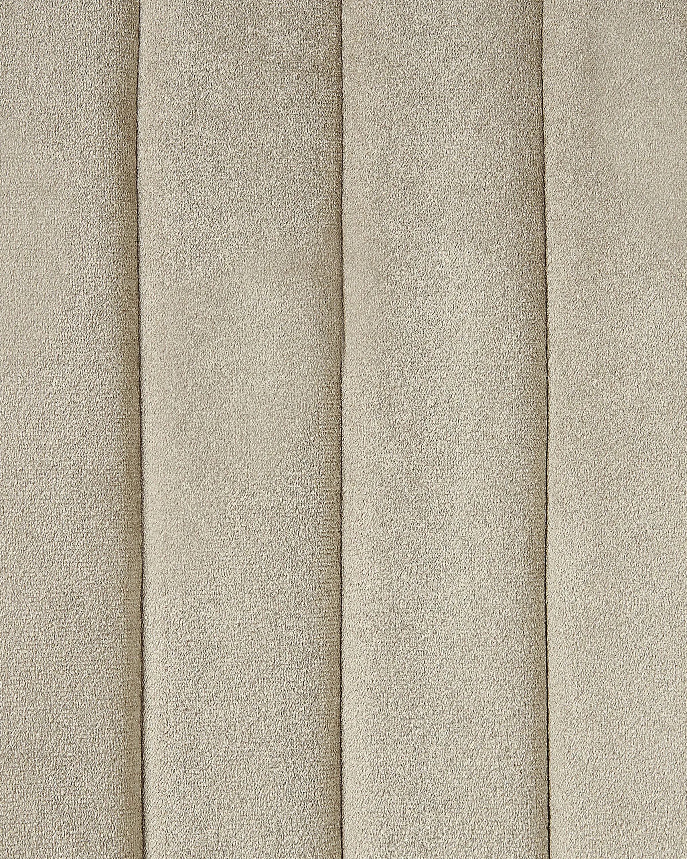 Set van 2 eetkamerstoelen LAVONIA Fluweel Taupe