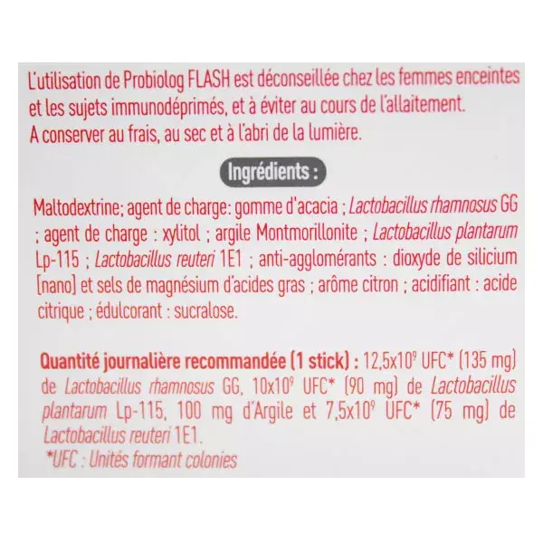 Mayoly CHC Probiolog Flash 4 sticks orodispersíveis