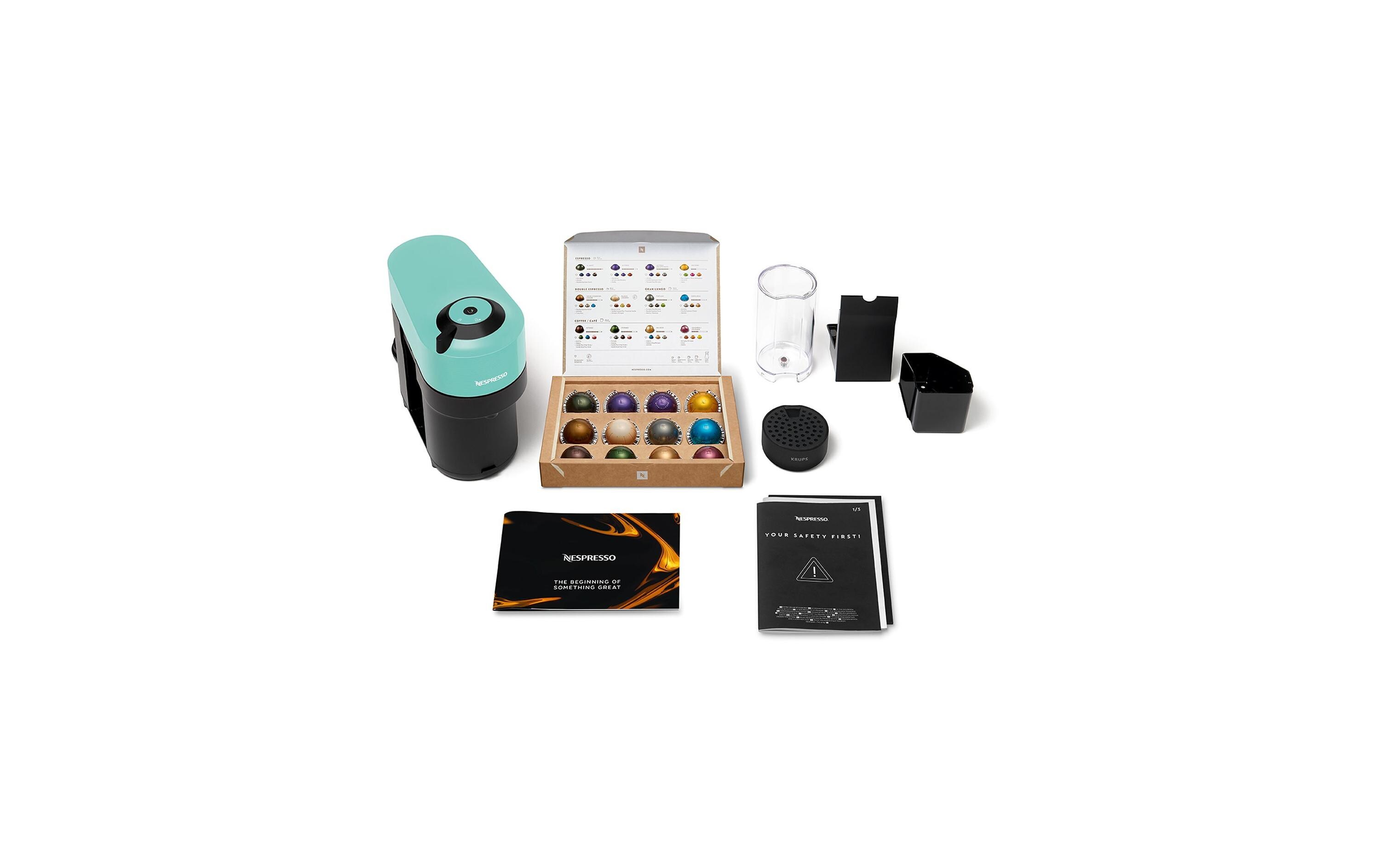 Kaffeemaschine Nespresso Vertuo Pop XN9204 Aqua MintKaffeemaschine
