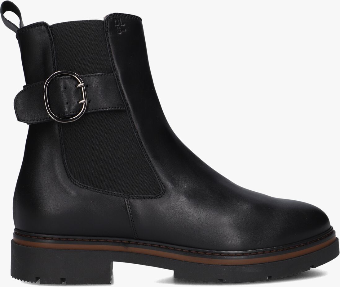zwarte dl sport chelsea boots 6771