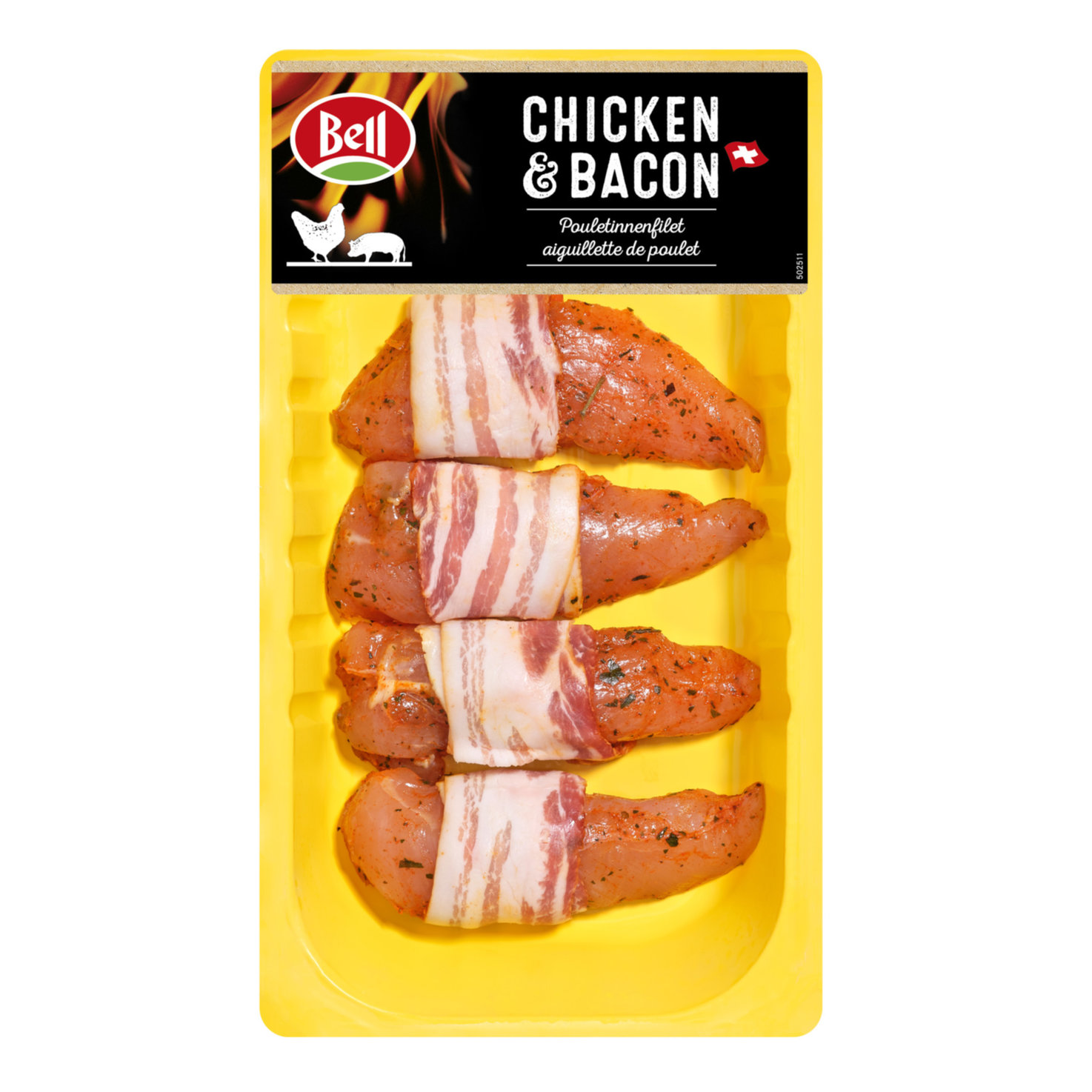 Bell Poulet Minifilet Speck gewürzt ca. 200g