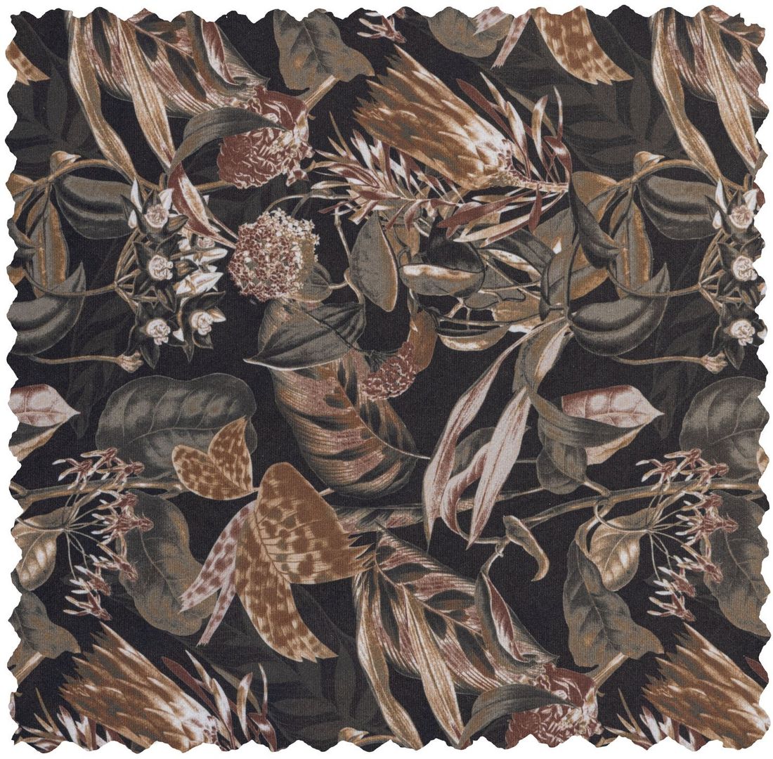 WOOOD Vogue Barstoel Bouquet Black