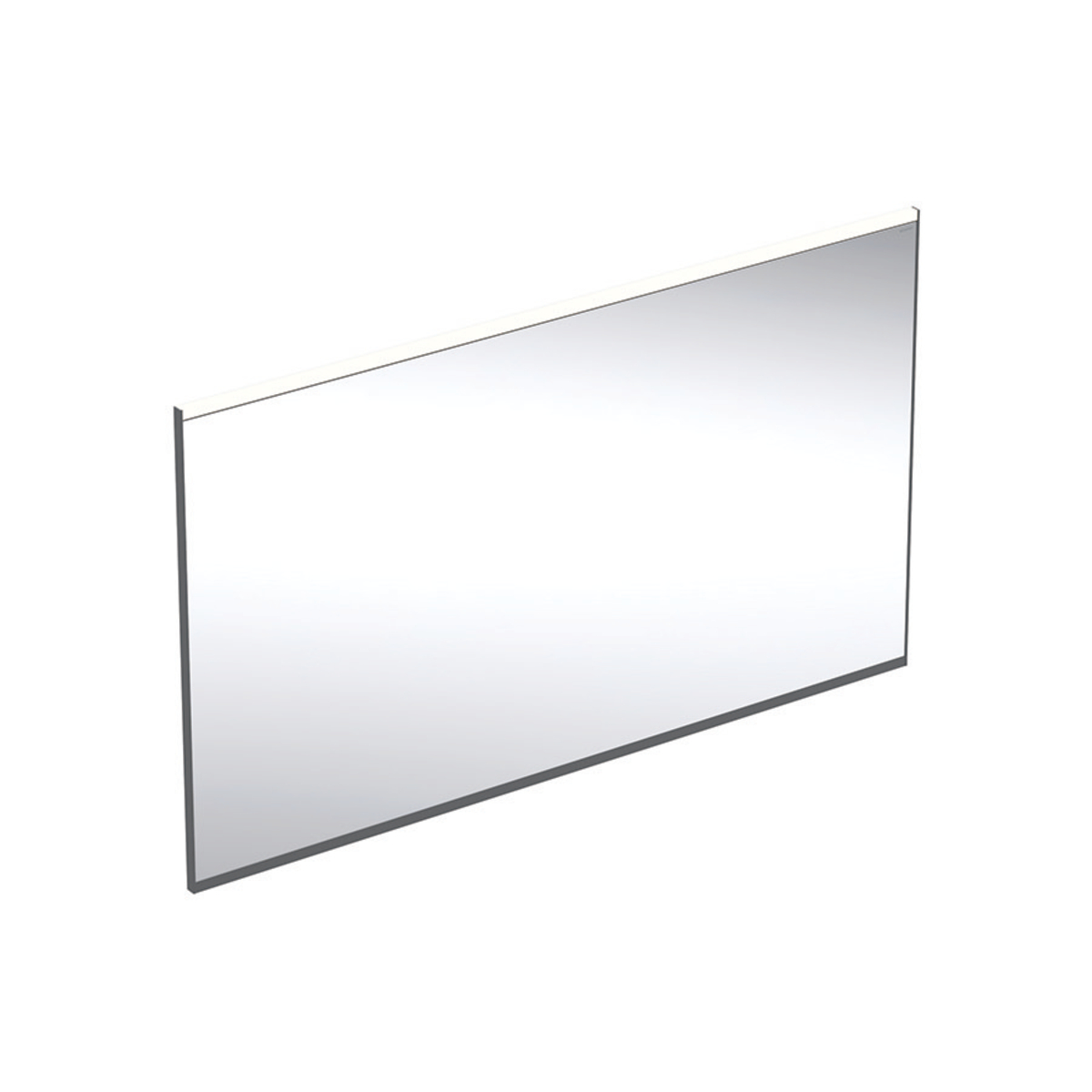 Geberit Option spiegel met verlichting en verwarming 120x70cm zwart