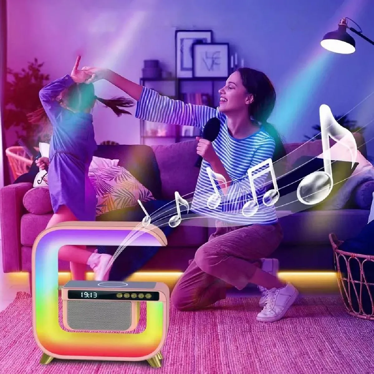 Yonis 5 en 1 Enceinte Bluetooth