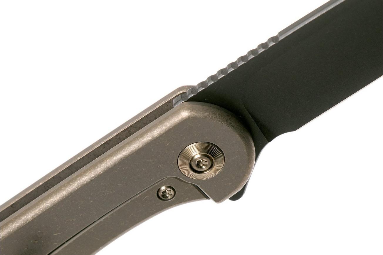 WE Knife Elementum WE18062X-4 Blackwashed, Bronze Titanium zakmes