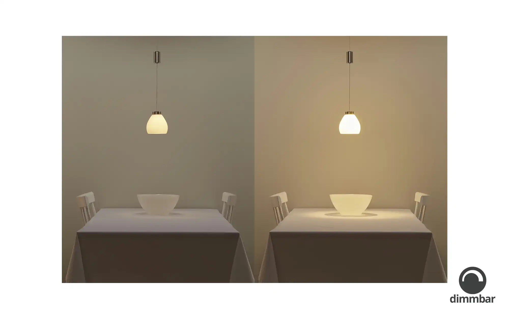 HELL-höllisch gutes Licht LED-Pendelleuchte, 1-flammig, nickel-matt