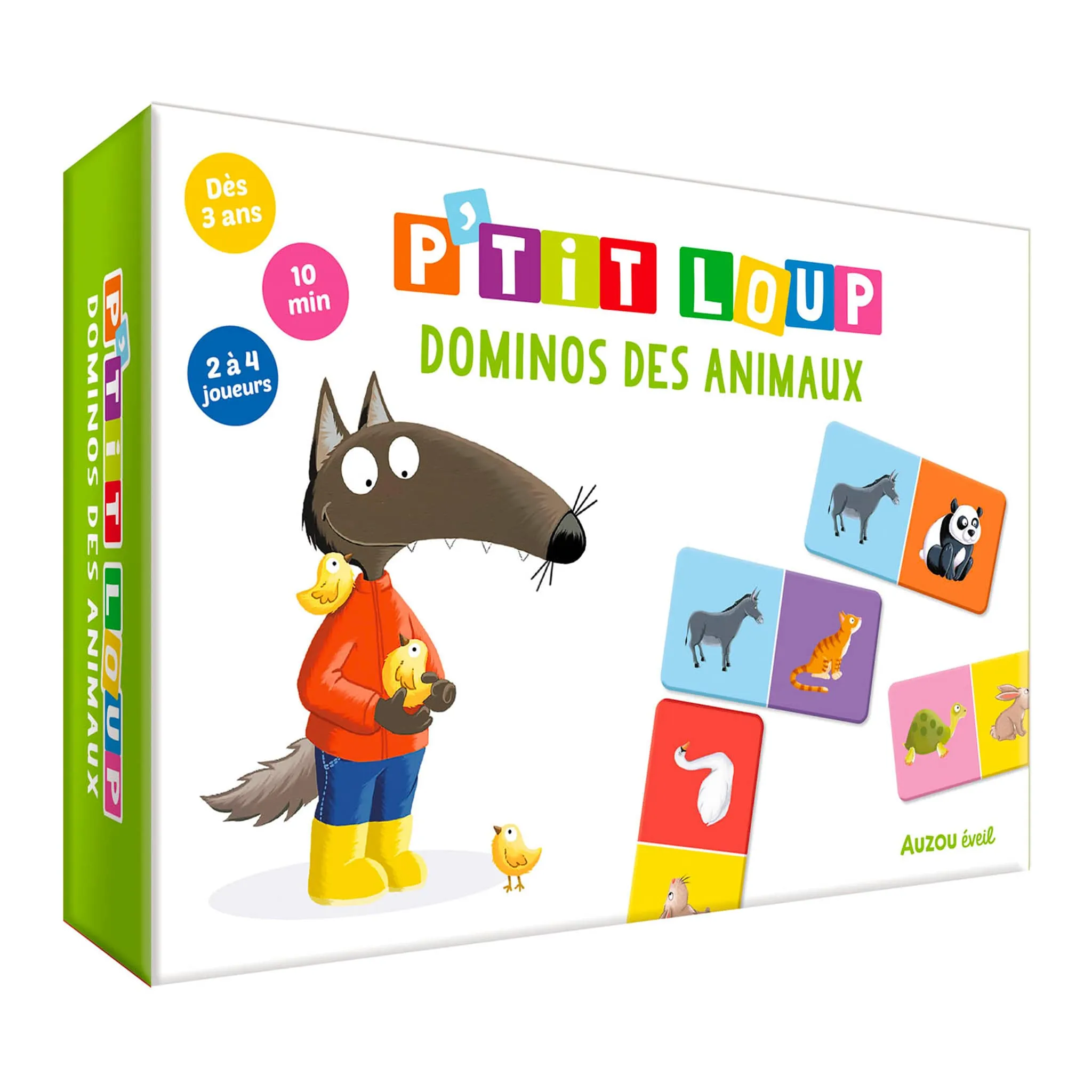 Auzou P'tit Loup : Dominos des Animaux