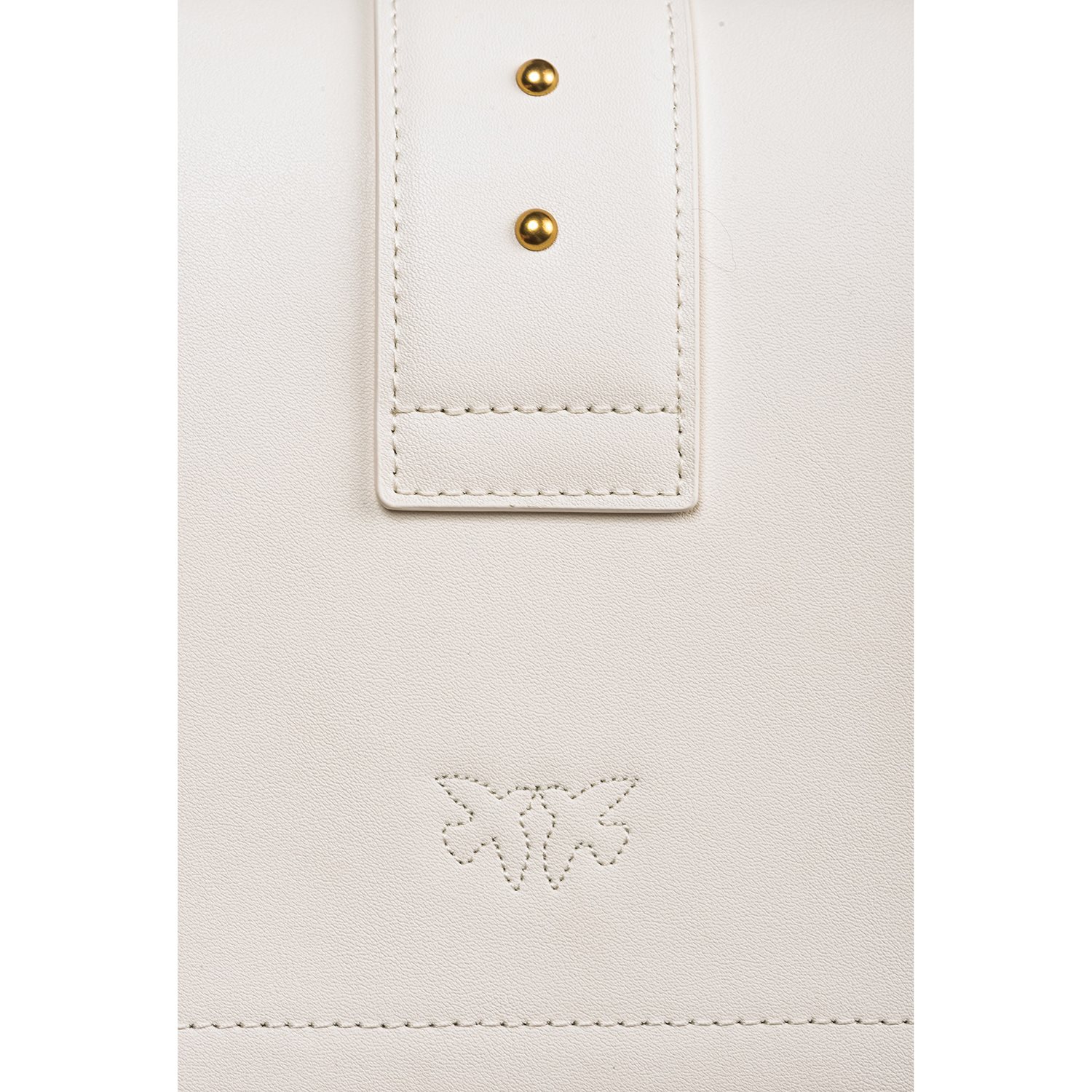 Pinko Love One Classic CL bianco seta/antique gold