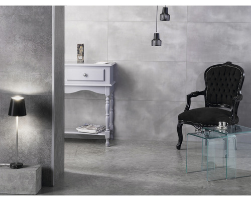 Kunststof paneel G x Wand+ Grijze Bloem 900 x 450 x 5 mm