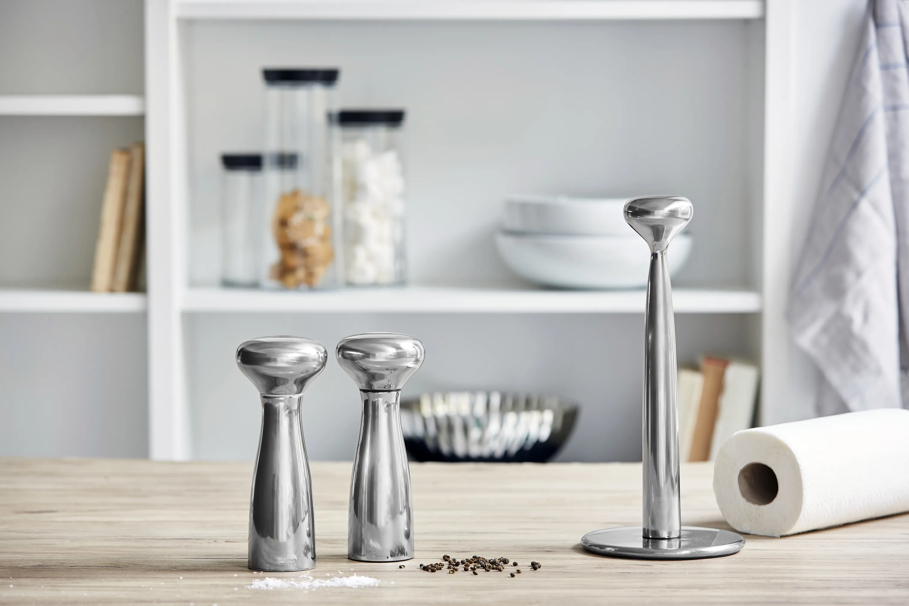 Georg Jensen Alfredo Salt og pebersæt - 2 dele