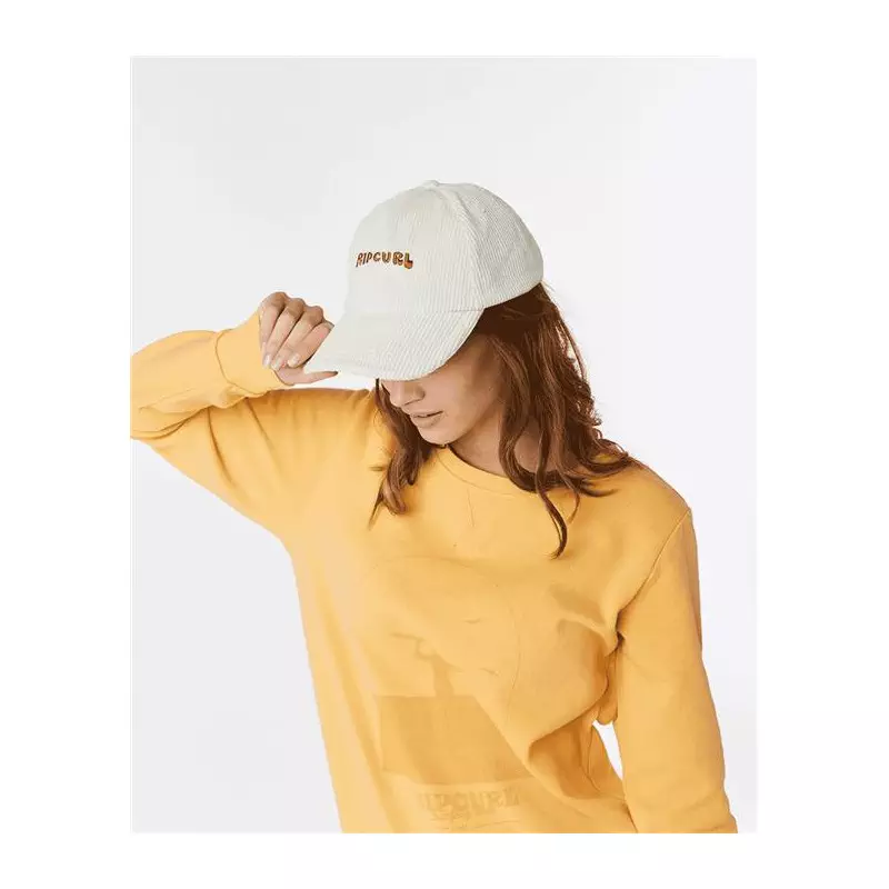 Sweat femme RIPCURL Re-Entry Crew Pastel Orange