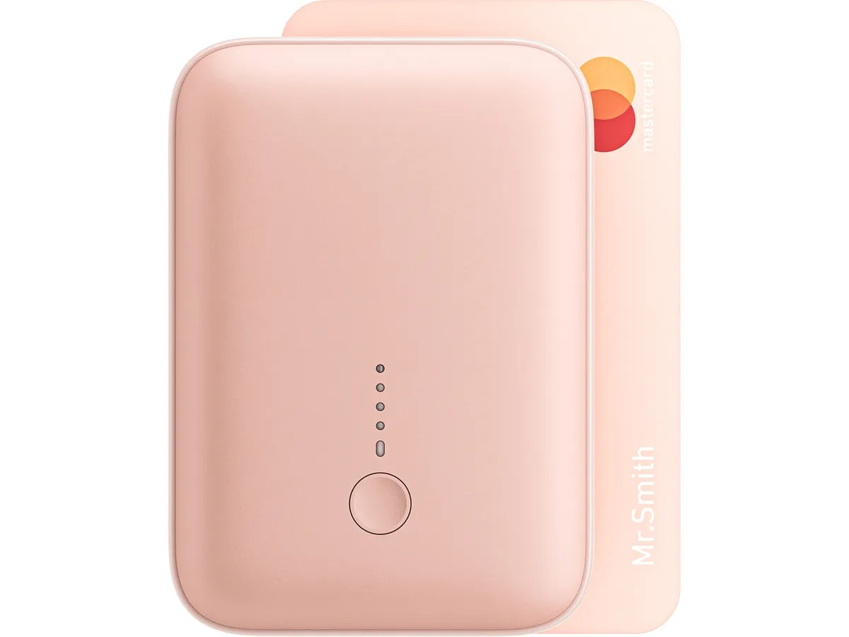 (20W) Spark Mini 10000mAh Powerbank USB C / USB A Ladegerät Power Delivery Quick Charge (PB-Y55 PI) - Roségold