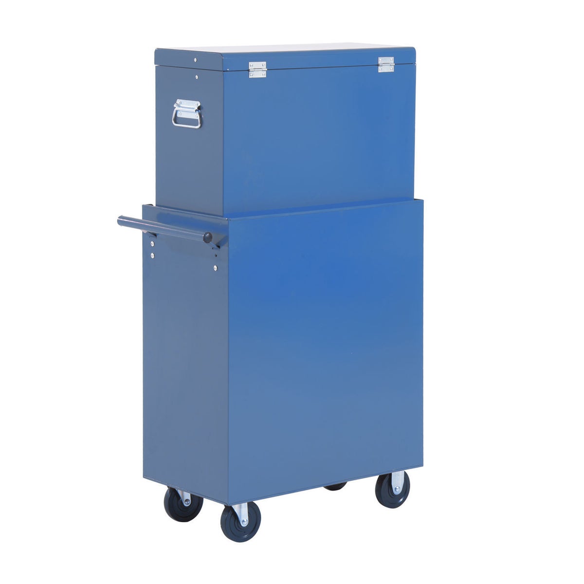 HOMCOM, Mobiele Gereedschapswagen, Werkplaatswagen, 61,5L x 33B x 113H cm, Staal, Blauw