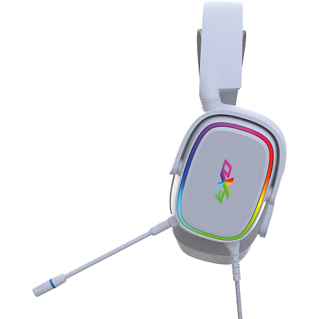 EXO Nomad Ultralight RGB headset - hvid
