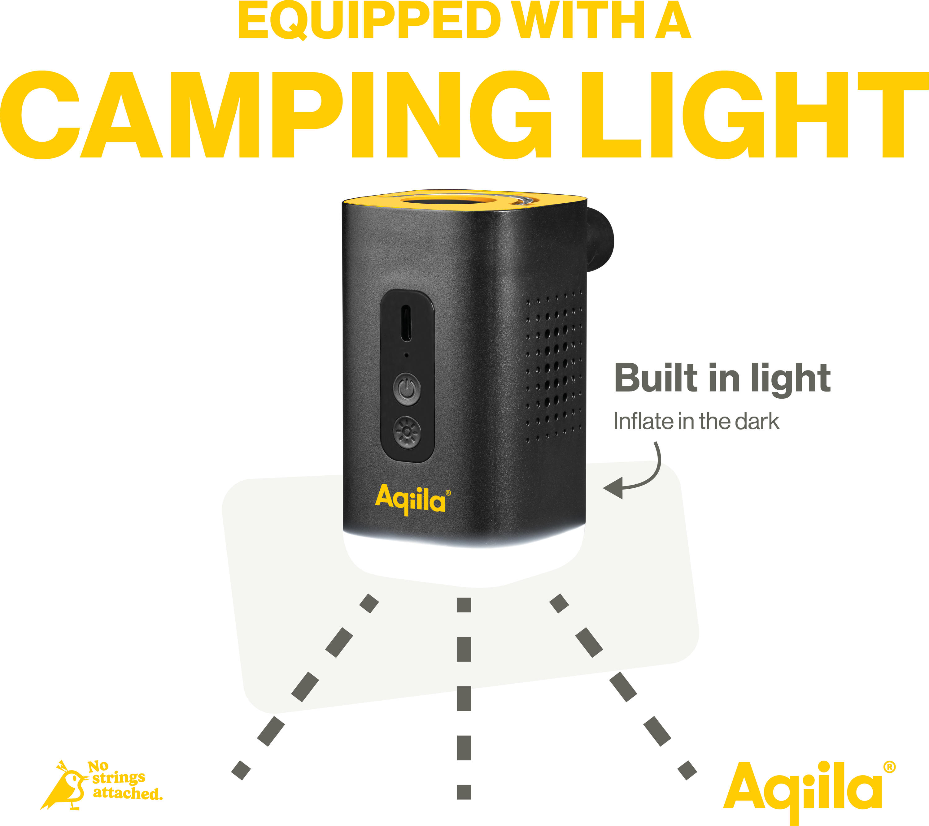Aqiila Airbird C2 Airpump + Lamp