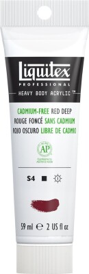 Liquitex - Akrylmaling - Heavy Body - Cadmium Free Red Deep 59 ML