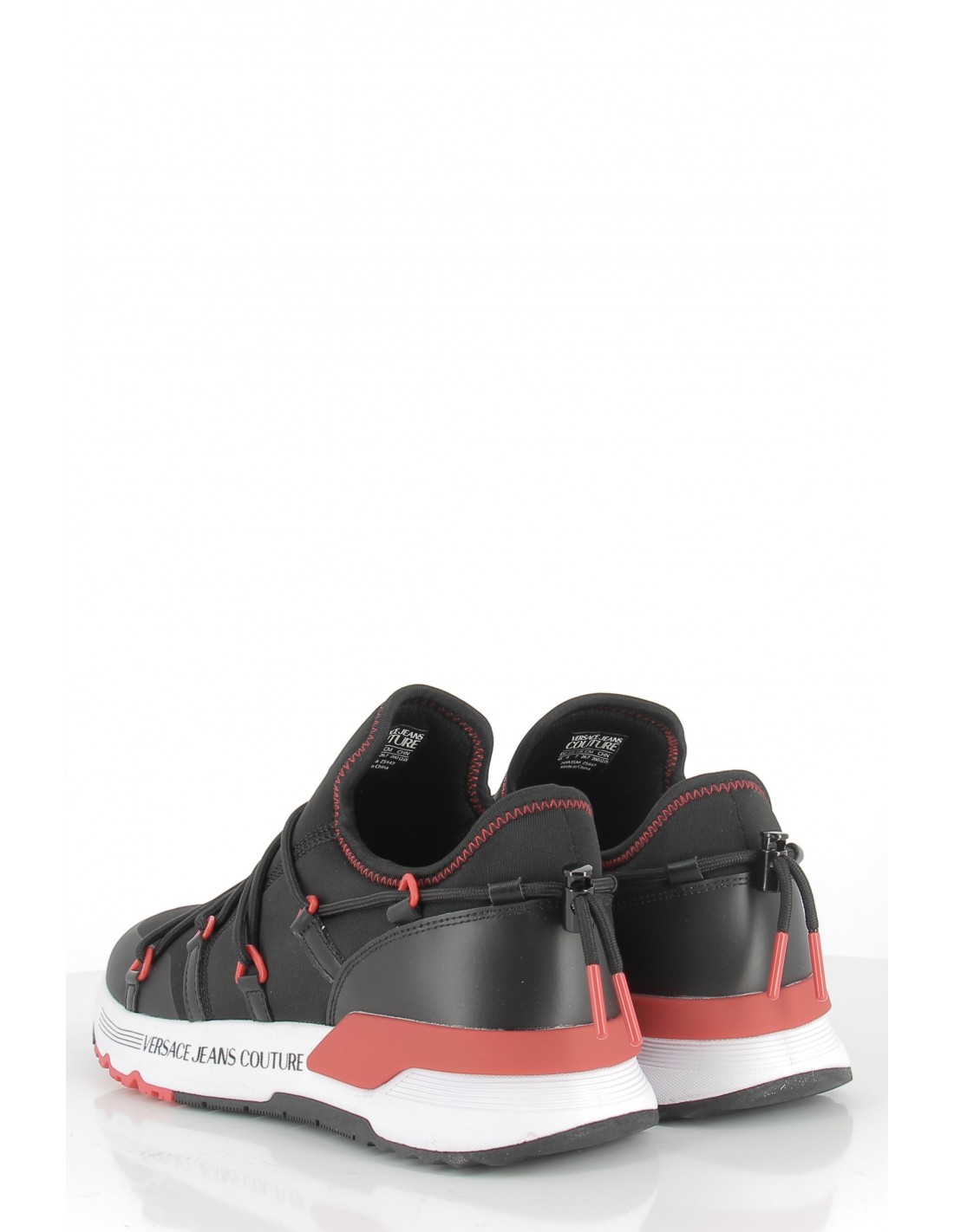 versace Baskets de ville homme dynamic black/red