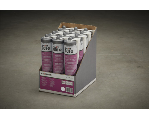 Akkit 601 sanitair siliconen wit 310 ml