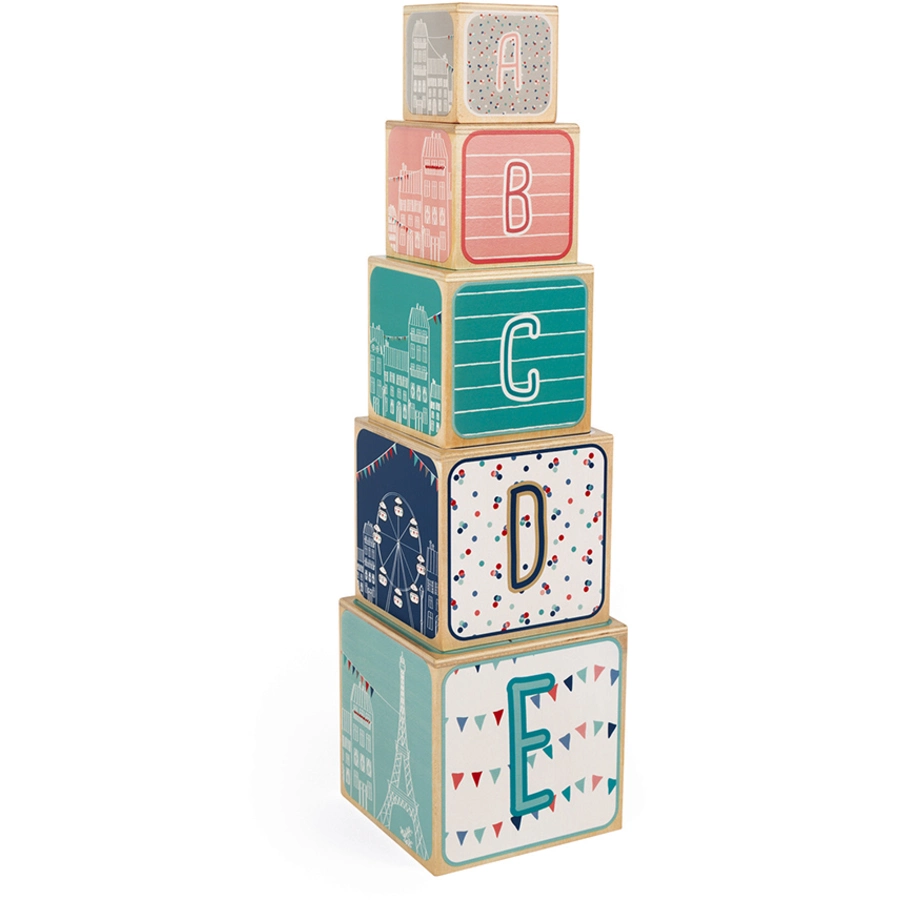 Janod® Sophie la girafe - Stapelpyramide