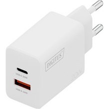 Chargeur secteur USB, 20 W, USB-C/USB-A, blanc
