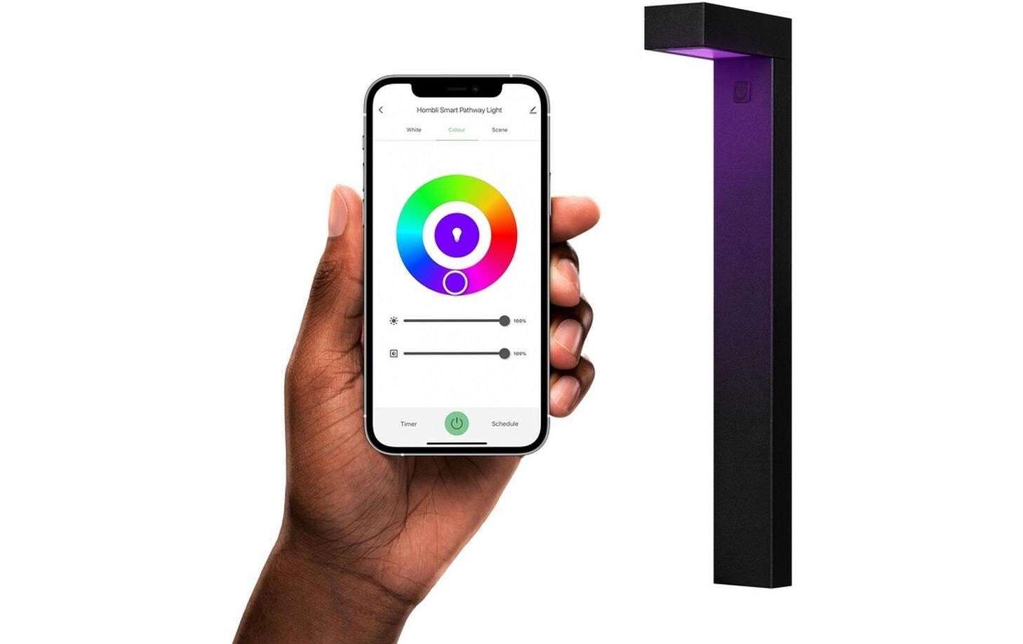 Hombli LED Sockelleuchte »Pathway Light« LED-Modul RGB