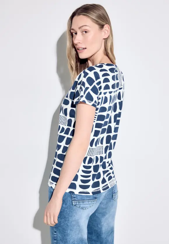 Flammgarn T-Shirt - vanilla white