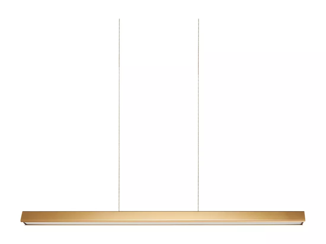 Lampe LED suspendue ARENAS Avec télécommande Doré