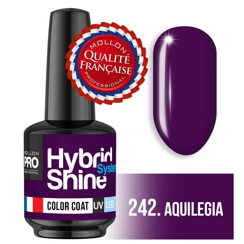 Mini Vernis Semi-Permanent Hybrid Shine Mollon Pro 8ml