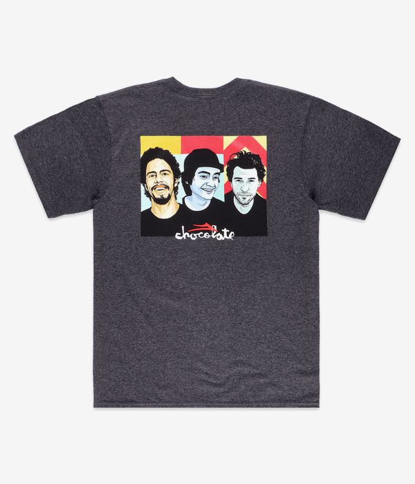 Lakai x Chocolate Portrait T-Shirt (charcoal heather)