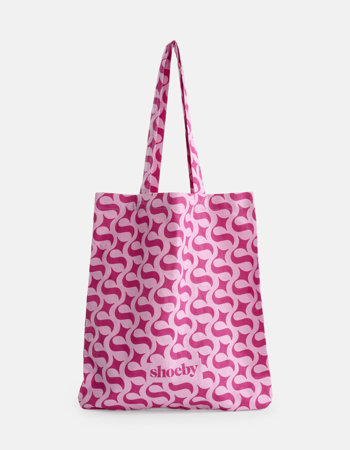 Shoeby Logo Shopper Roze