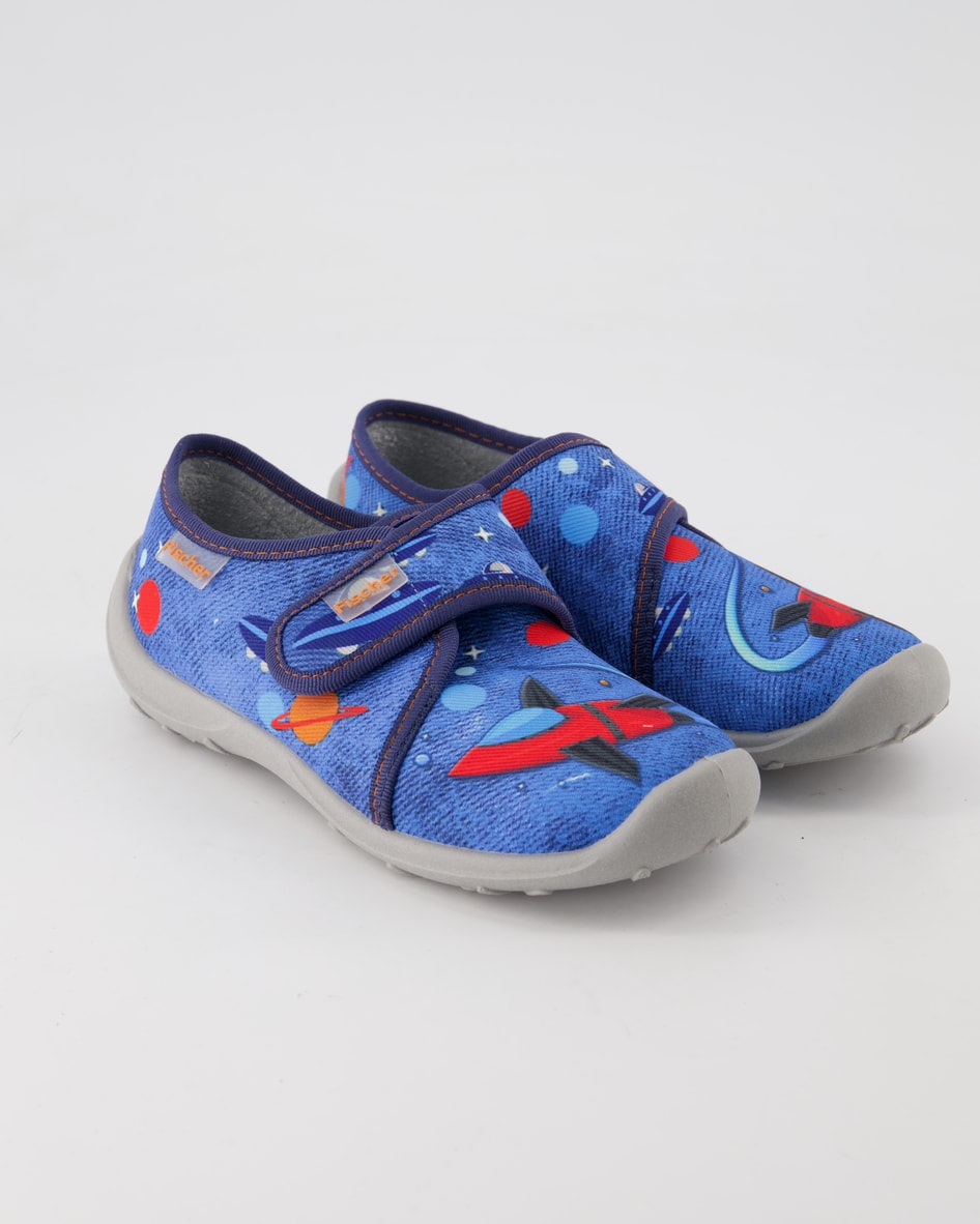 Fischer Boogy Hausschuhe in Blau