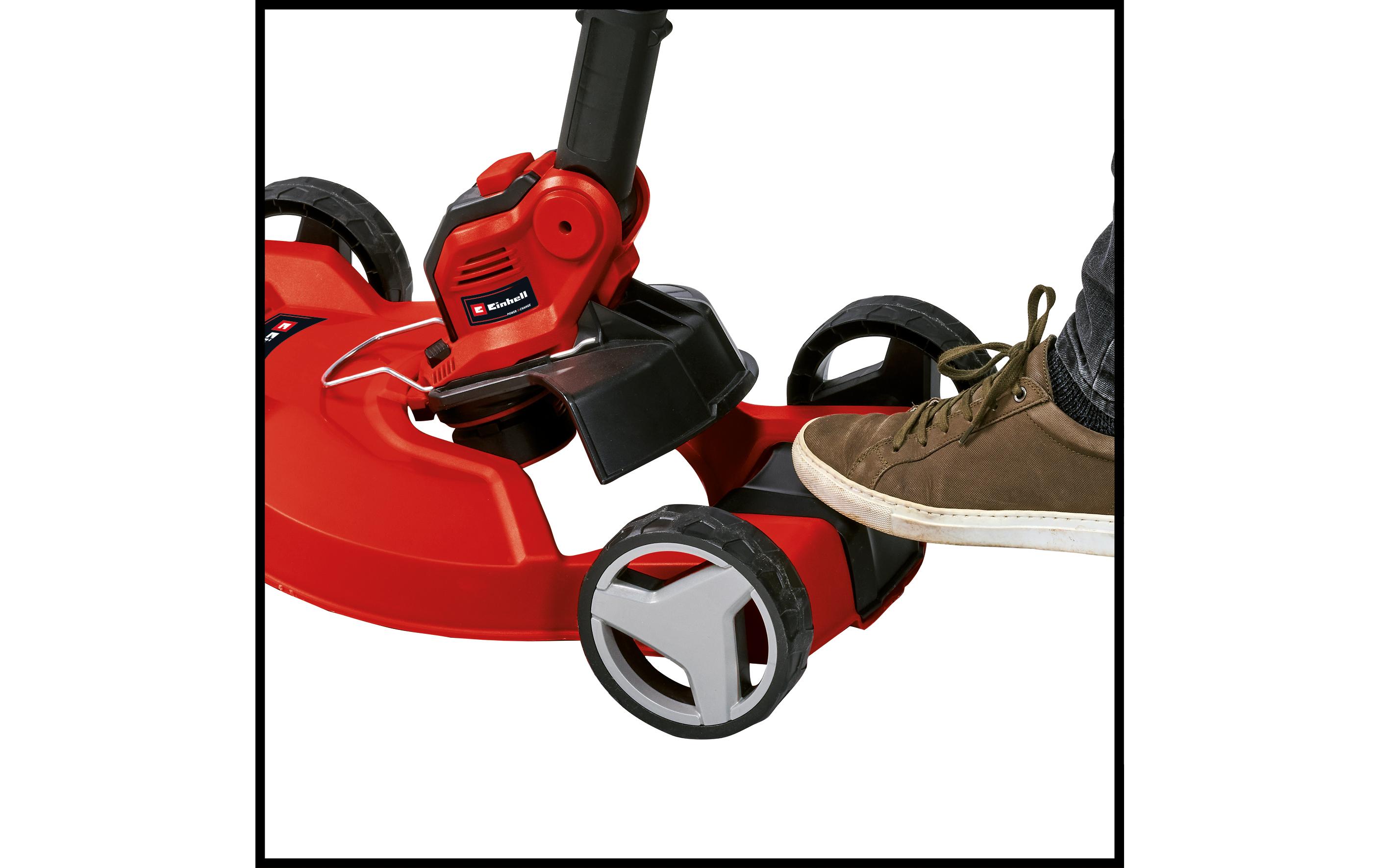 Akku-Rasentrimmer GE-CT 18/28 TC Solo<br>Rasentrimmer mit Trimmer Cart und Pflanzenschutz