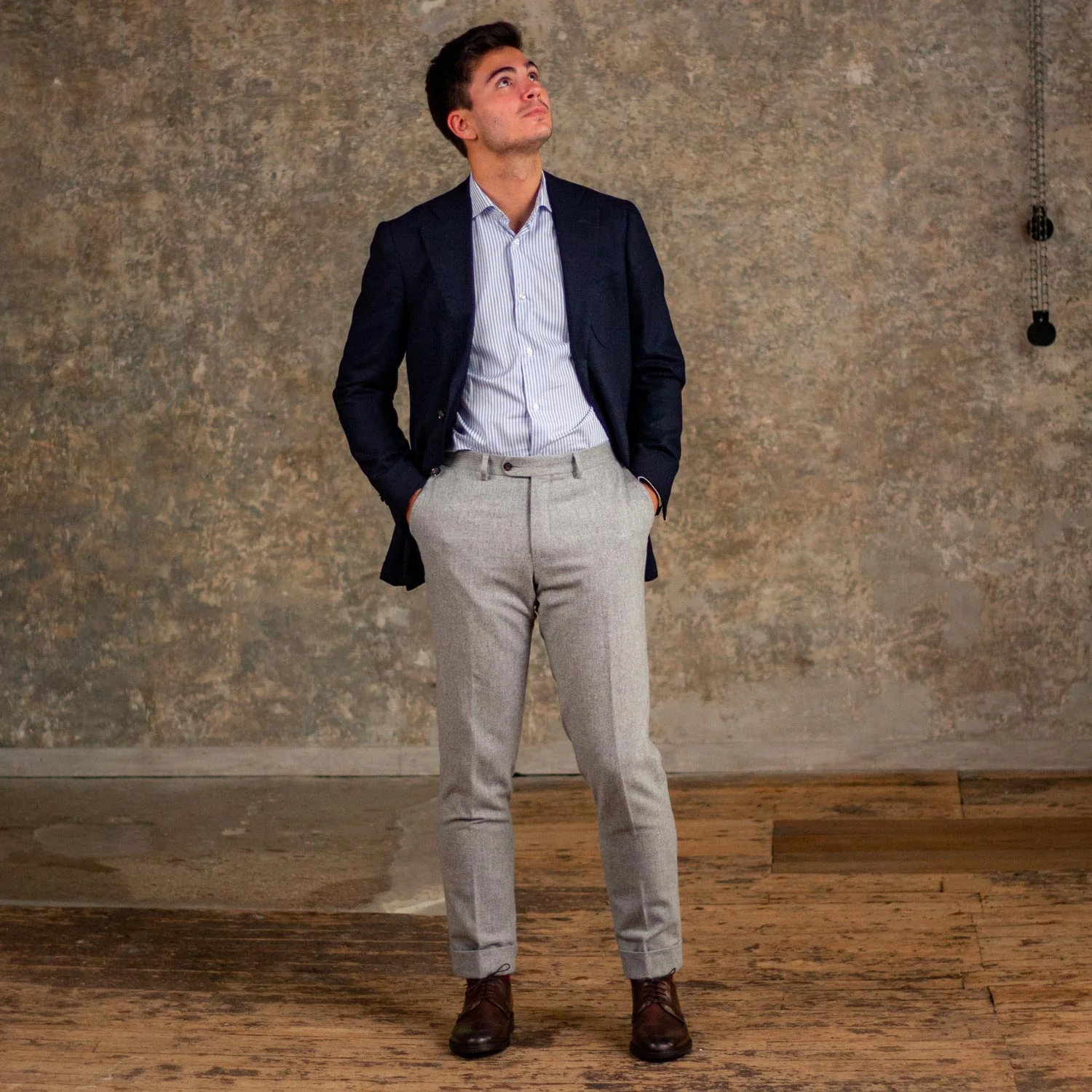 Dikens-Derby en cuir brown